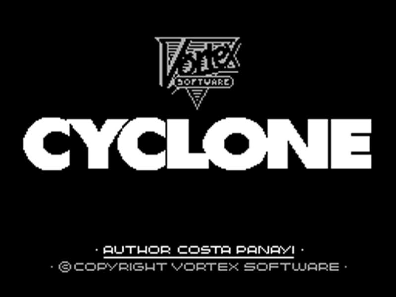 CYCLONE: Vortex Software 1985