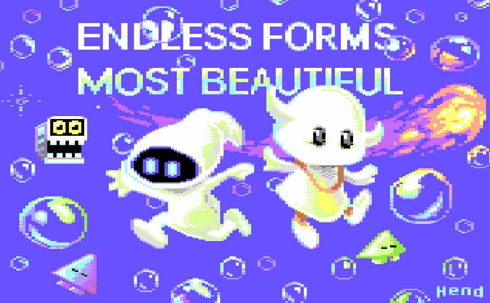 Endless Forms Most Beautiful 64: Nuevo juego para Commodore