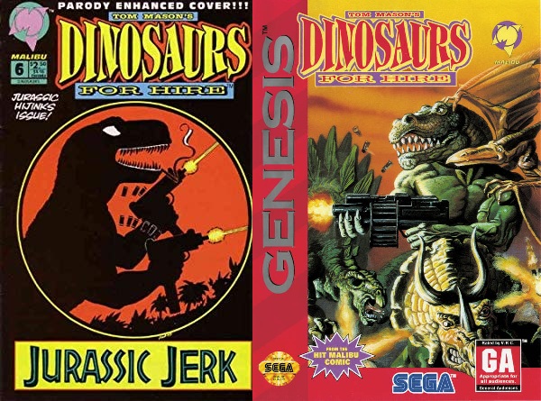 Dinosaurs for Hire o cuando los Dinosaurios arman la gorda