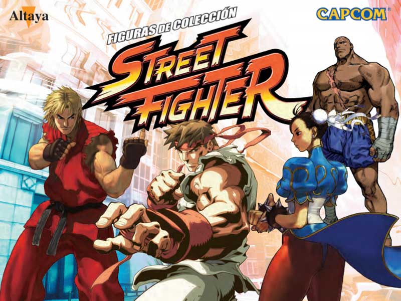 Coleccionable Street Fighter de Altaya