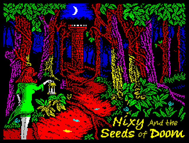 Nixy and the Seeds of Doom: Nuevo juego para ZX Spectrum