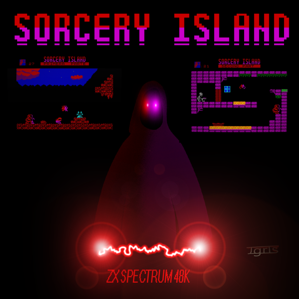 Sorcery Island: Jose Manuel Gris en estado puro para ZX Spectrum