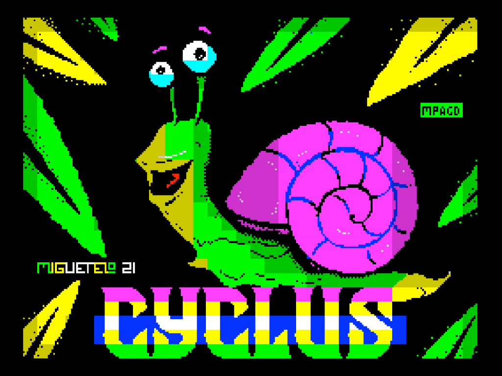CYCLUS: La vida de un caracol en ZX Spectrum